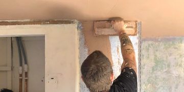 Plastering